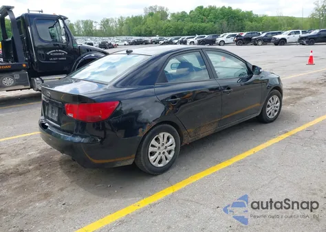 2010 Kia Forte Ex из США, поврежденный, VIN KNAFU4A2XA5852590